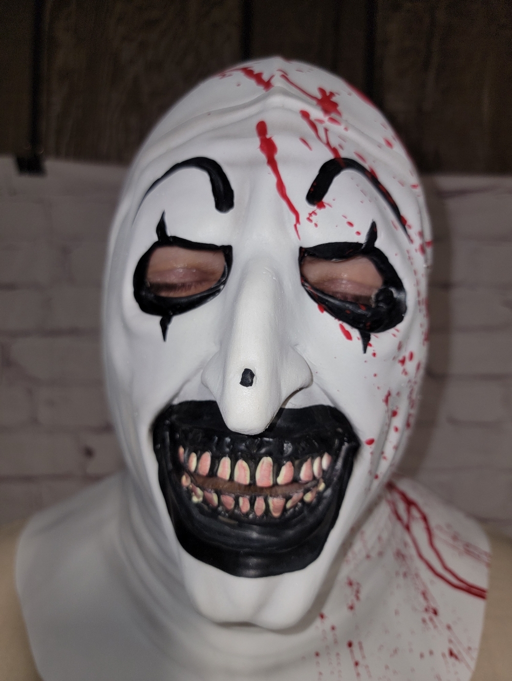 Art The Clown Latex Face Mask Nwot - Picture 4 of 5